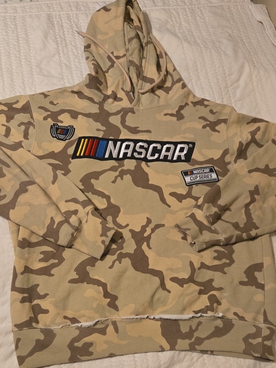 Nascar Other - Nascar Camo Hoodie - Tan & Brown